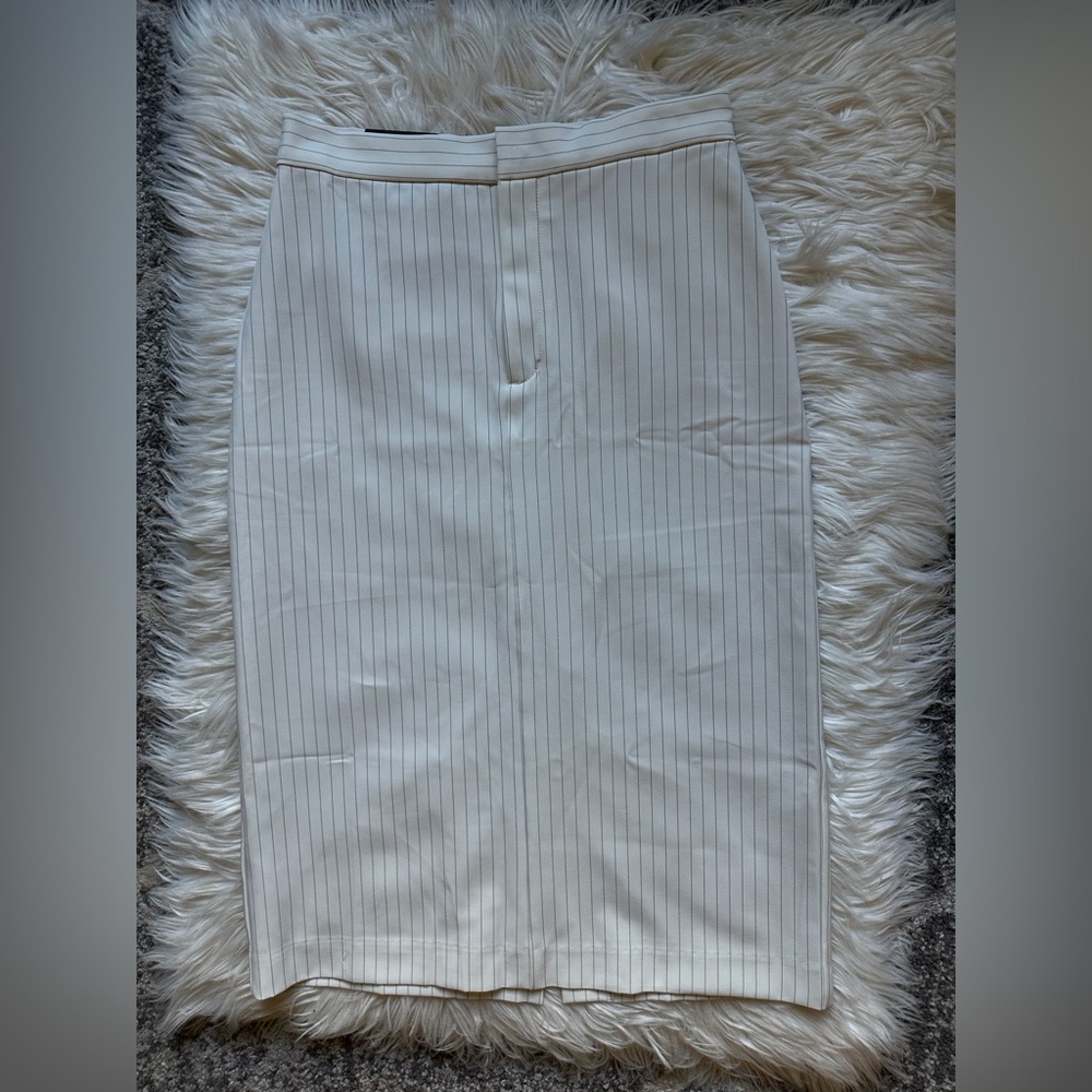 Banana Republic pinstripe pencil skirt